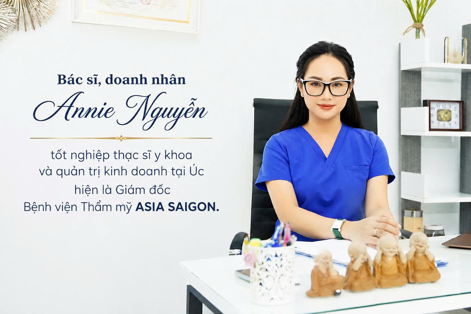 Nữ giám đốc bệnh viện thẩm mỹ sở hữu hai bằng thạc sĩ quốc tế: ‘Điều tôi tự hào nhất không phải doanh thu mà là niềm tin’