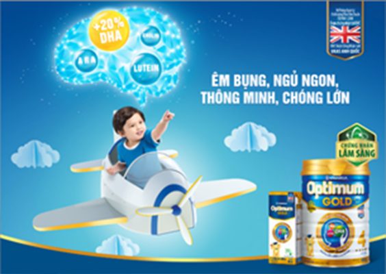 Công bố kết quả nghiên cứu lâm sàng hiệu quả Optimum Gold giúp bé êm bụng, ngủ ngon, thông minh, chóng lớn