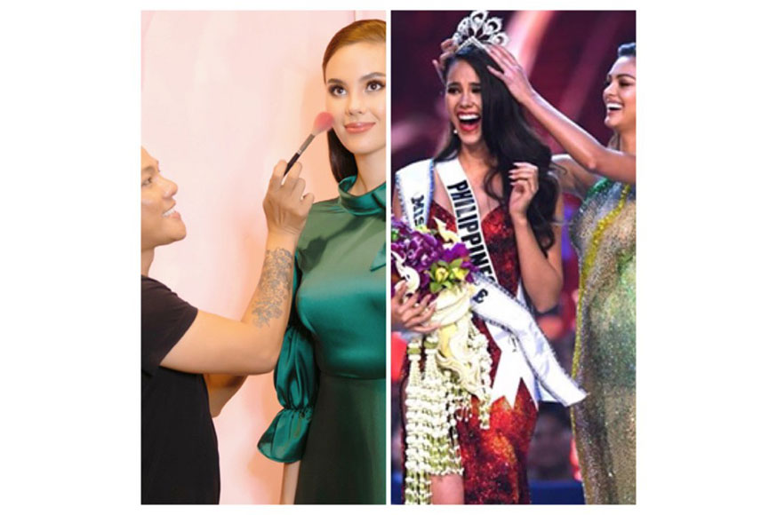 Hoa hậu Hoàn Vũ thế giới Catriona Gray dành lời khen “có cánh” cho chuyên gia trang điểm Phúc Nghĩa