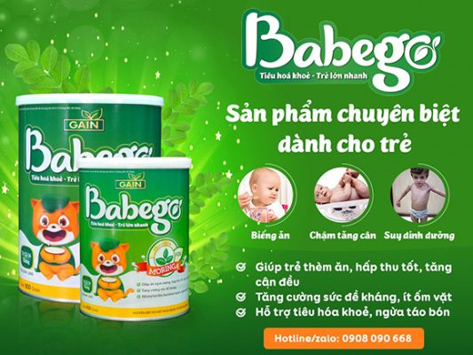 Sự thật bào chế Nano Chùm Ngây trong sữa Babego giúp trẻ tăng cân tự nhiên