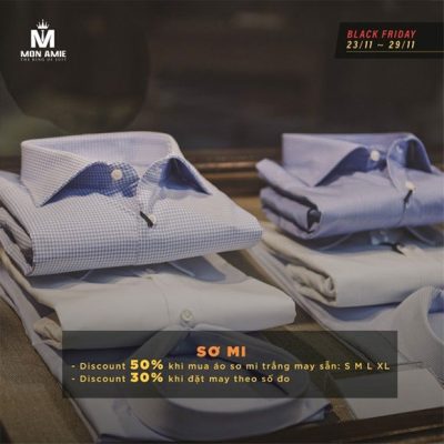 MON AMIE BLACK FRIDAY – TUẦN LỄ MUA SẮM GIẢM GIÁ ĐẾN 50%