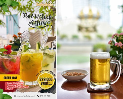 Khách sạn Rex thực hiện chương trình Combo Happy Hour