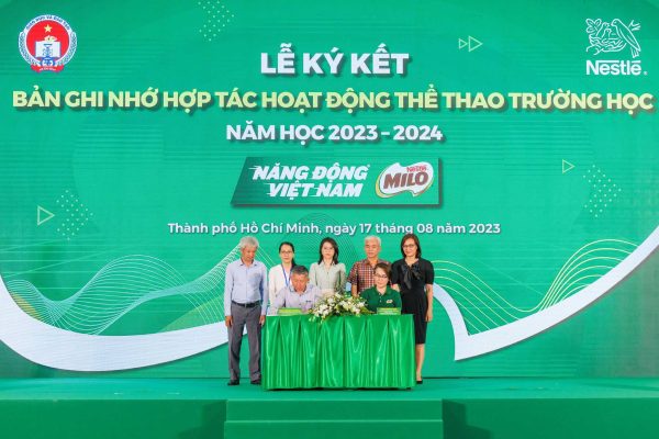 Nestlé Việt Nam và Sở Giáo dục và Đào tạo TP.HCM ký thỏa thuận hợp tác cho năm học 2023 – 2024