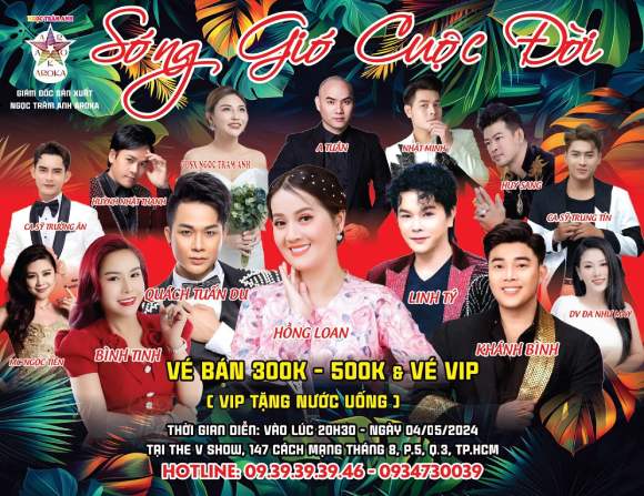 Ngọc Trâm Anh AROKA  chuẩn bị tổ chức show “Sóng gió cuộc đời”