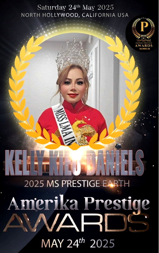 Chân dung Thạc sỹ Kelly Kiều Daniels / Kiều Quan: Người vừa đạt giải giải thưởng “Ms. Prestige Earth – 2025 tại Mỹ.